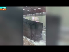 L แบบ Hot Dip Galvanizing สายการผลิต โรงงาน เตาเผา ถังหม้อซิงค์