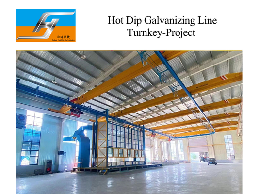 Full Automatic Hot Dip Galvanizing Equipment Production Line Turnkey Project