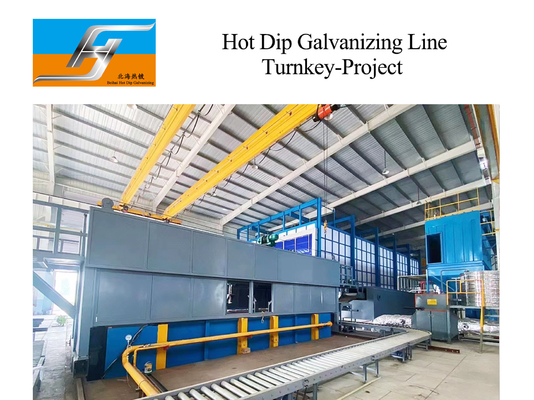 Full Automatic Hot Dip Galvanizing Equipment Production Line Turnkey Project