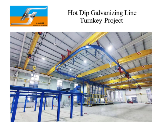 Full Automatic Hot Dip Galvanizing Equipment Production Line Turnkey Project