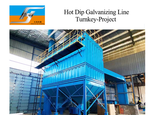 Industrial Automatic Hot Dip Galvanizing Plant Production Line Turnkey Project