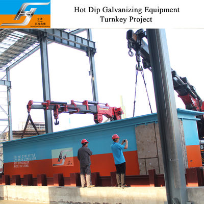 Automatic Smart Control Hot Dip Galvanizing Line Plant Equipment Zinc Kettle One Stop Service Best Provider Supplier