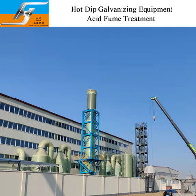 Encapsulated Pre Treatment Protection Hot Dip Galvanizing Line Plant Equipment Zinc Kettle Best Provider Supplier