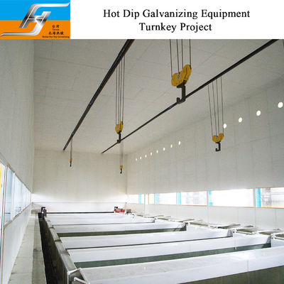 Encapsulated Pre Treatment Protection Hot Dip Galvanizing Line Plant Equipment Zinc Kettle Best Provider Supplier