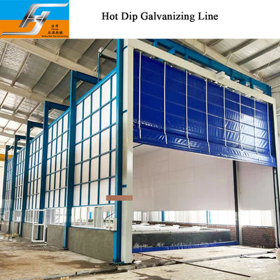Encapsulated Pre Treatment Protection Hot Dip Galvanizing Line Plant Equipment Zinc Kettle Best Provider Supplier