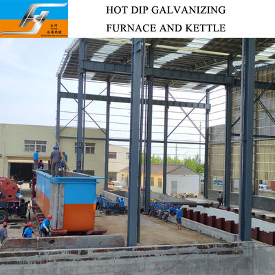 High Efficiency Hot Dip Galvanizing Line Plant Equipment Zinc Kettle One Stop Service Best Provider Supplier