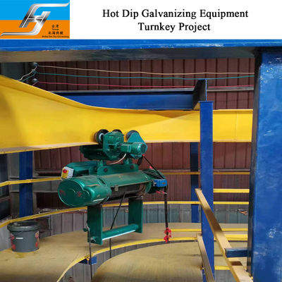 High Efficiency Hot Dip Galvanizing Line Plant Equipment Zinc Kettle One Stop Service Best Provider Supplier