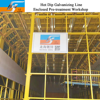High Efficiency Hot Dip Galvanizing Line Plant Equipment Zinc Kettle One Stop Service Best Provider Supplier