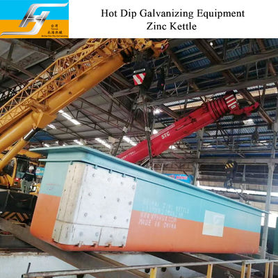 High Quality Zinc Kettle for Hot Dip Galvanizing Plant Equipment Production Line One Stop Service Best Provider Supplier