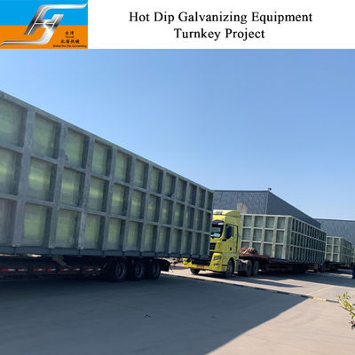 Wastewater Treatment System for Hot Dip Galvanizing Production Line One Stop Service Zinc Kettle Supplier