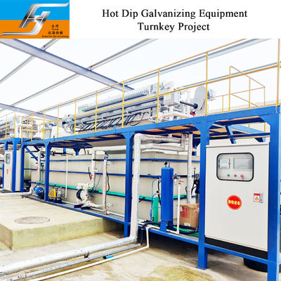 Wastewater Treatment System for Hot Dip Galvanizing Production Line One Stop Service Zinc Kettle Supplier