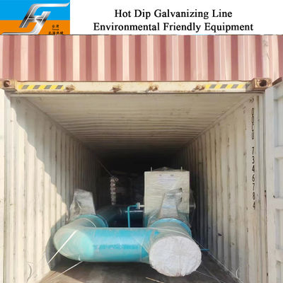 Residual Heat Recovery System for Hot Dip Galvanizing Production Line One Stop Service Zinc Kettle Supplier