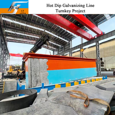 Residual Heat Recovery System for Hot Dip Galvanizing Production Line One Stop Service Zinc Kettle Supplier
