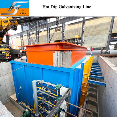 Residual Heat Recovery System for Hot Dip Galvanizing Production Line One Stop Service Zinc Kettle Supplier