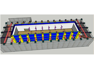 Safety Hot Dip Galvanizing Furnace Modifiable Size And Customized Design