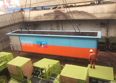 Integrated End Hot Dip Galvanizing Equipment Zinc Kettle Customized Shape