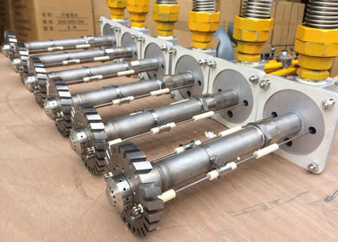 Gas Fired High Velocity Pulse Combustion System U - Shape Steel Structure Furnace