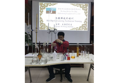Professional Chemical Test Technical Support Hot Dip Galvanizing Zinc Kettle Pot Bath Production Line