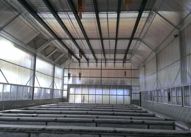 Pickling Specialized Hot Dip Galvanizing Plant Monorail Crane For Enclosed Pre - Treatment Hot Dip Galvanizing