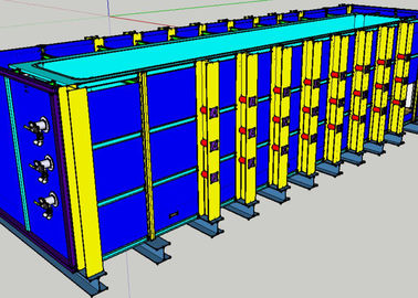 Remote Monitoring System Hot Dip Galvanizing Furnace For Hot Dip Galvanizing Zinc Kettle Bath Pot