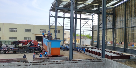 L Type Hot Dip Galvanizing Production Line Workshop Furnace Zinc Kettle Tank