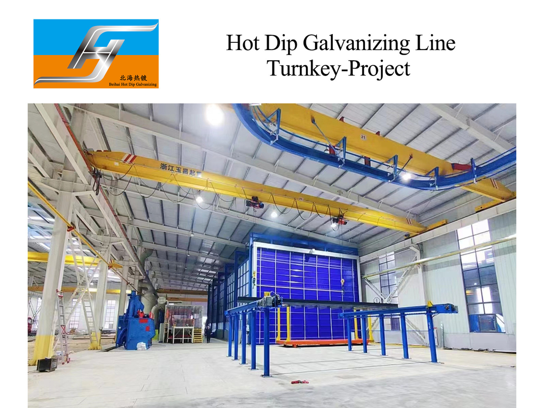 Full Automatic Hot Dip Galvanizing Equipment Production Line Turnkey Project