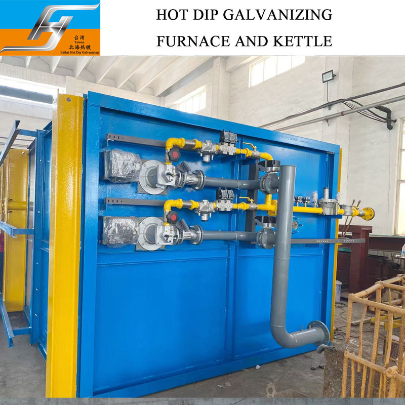 Smart High Efficiency Hot Dip Galvanizing Furnace with Customized Design and Automatic Control for Zinc Kettle Production Line