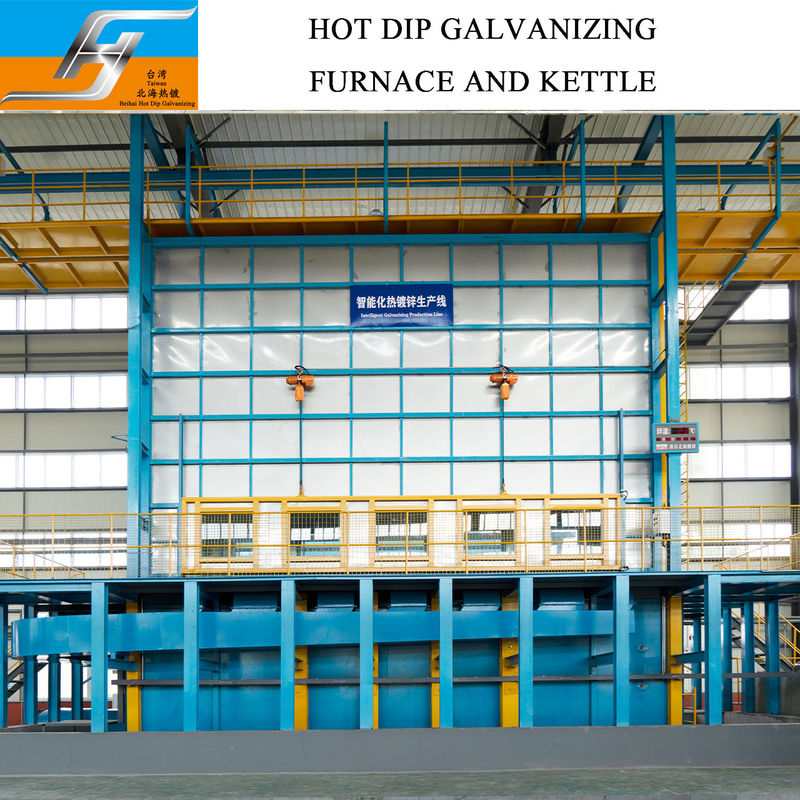Environmental Friendly Hot Dip Galvanizing Furnace Equipment Production Line Galvanizing White Fume Treatment Supplier