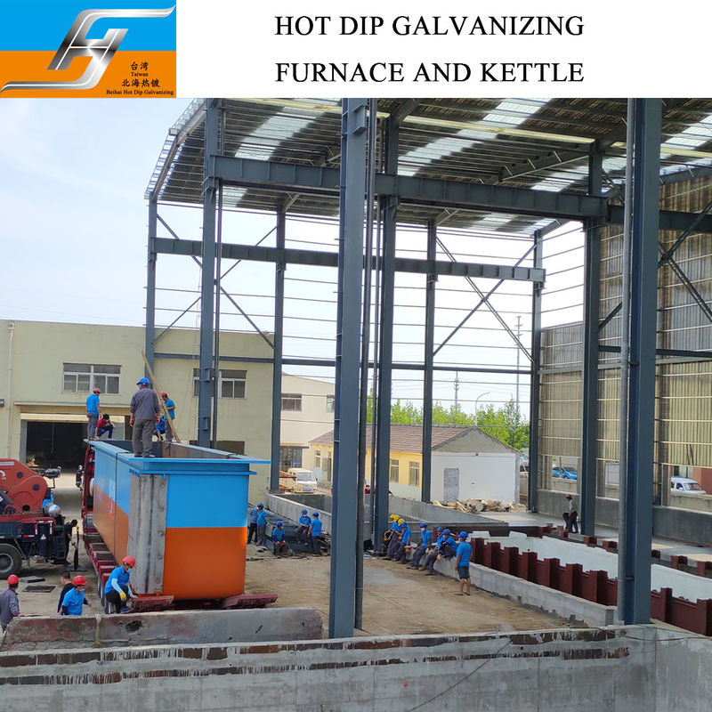 High Efficiency Hot Dip Galvanizing Line Plant Equipment Zinc Kettle One Stop Service Best Provider Supplier