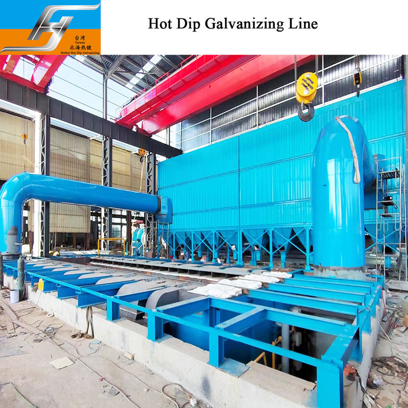 Residual Heat Recovery System for Hot Dip Galvanizing Production Line One Stop Service Zinc Kettle Supplier