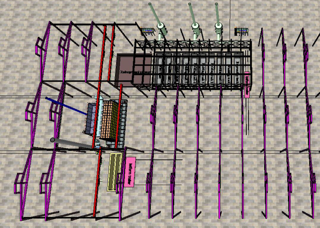 Custom  L Type Hot Dip Galvanizing Production Line Plant Workshop One Stop Service