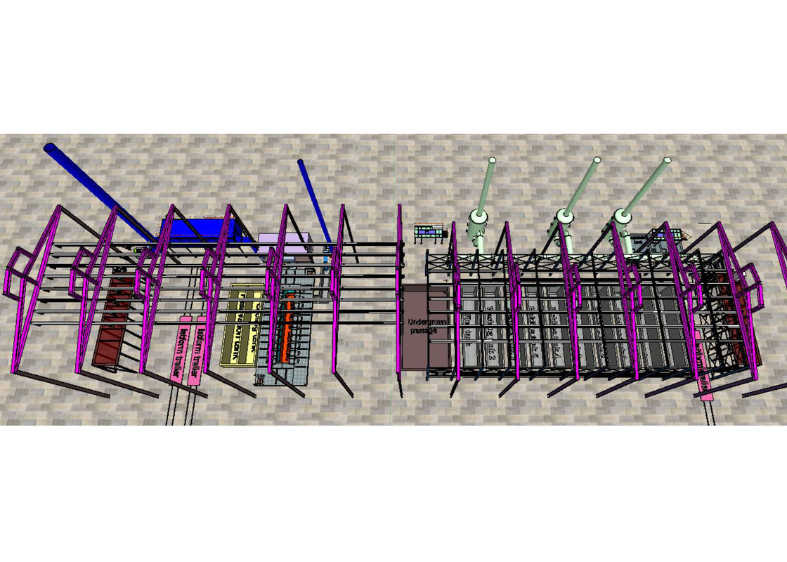 I Type Hot Dip Galvanizing Line Industrial Turnkey Hot Dip Galvanizing Plant