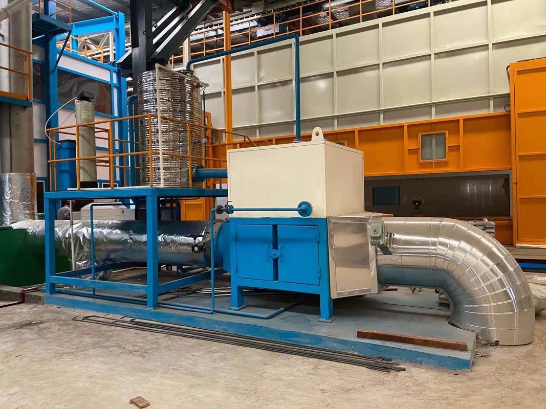 Hot Dip Galvanizing Turnkey Project Furnace Residual Heat Recovery System For Fluxing And Degreasing Tank